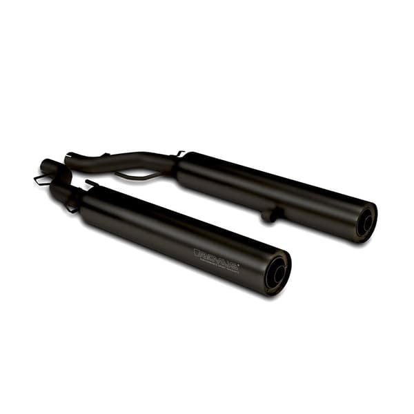 Remus R 18 21 Stainless Steel Left/right Homologeret Slip On Lyddæmper Sort Homologated