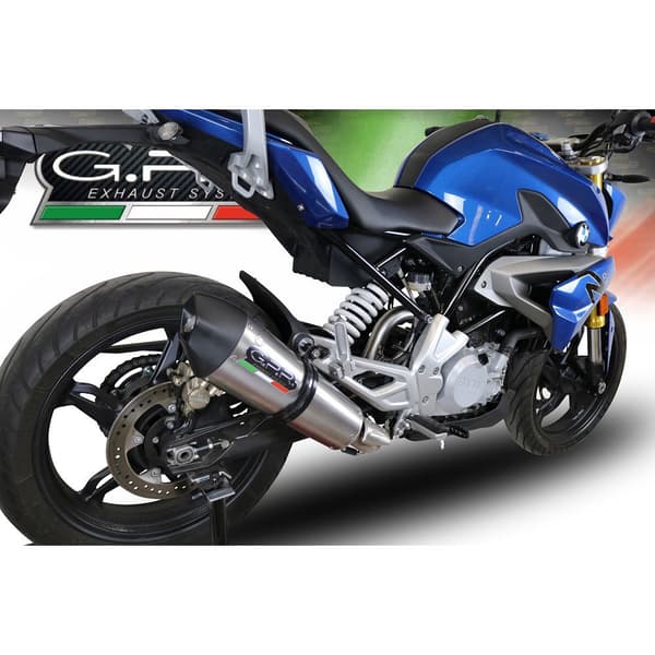 Gpr Exhaust Systems Gp Evo4 Bmw G 310 R 22-23 Ref:e5.bm.cat.93.gpan.to Titanium With Catalyst Homologeret Fuldlinjesystem Transparent Homologated