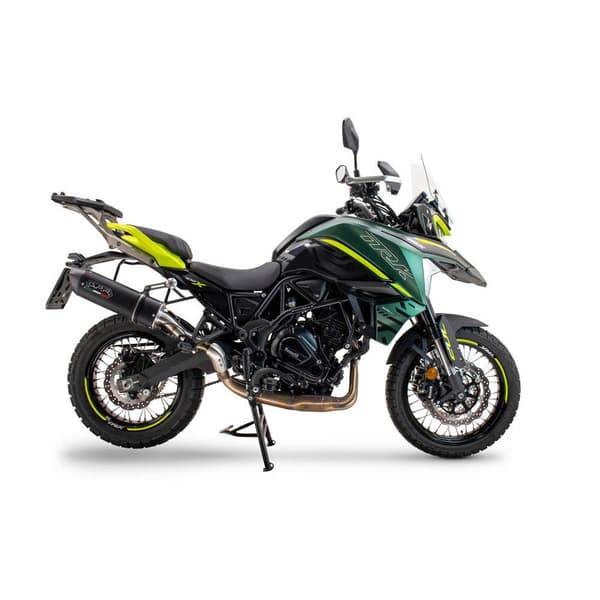 Gpr Exhaust Systems Furore Evo4 Nero Benelli Trk 702 X 2023-2024 E5 Oval Homologeret Slip On Lyddæmper Søvfarvet Homologated