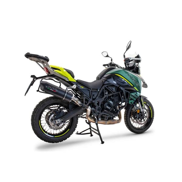 Gpr Exhaust Systems Furore Evo4 Nero Benelli Trk 702 X 2023-2024 E5 Oval Homologeret Slip On Lyddæmper Søvfarvet Homologated