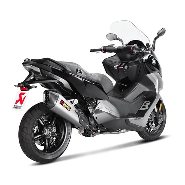 Akrapovic Line Titanium&carbon C 650 Sport 16-18 Ref:s-b6so7-hzaat Icke-homologerad Slip-on Ljuddämpare Svart,Silver Not Homologated
