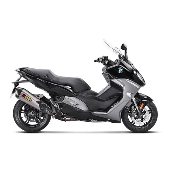 Akrapovic Line Titanium&carbon C 650 Sport 16-18 Ref:s-b6so7-hzaat Icke-homologerad Slip-on Ljuddämpare Svart,Silver Not Homologated
