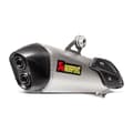 Miniatyrbild 1 av 5: Akrapovic Line Titanium&carbon C 650 Sport 16-18 Ref:s-b6so7-hzaat Icke-homologerad Slip-on Ljuddämpare Svart,Silver Not Homologated