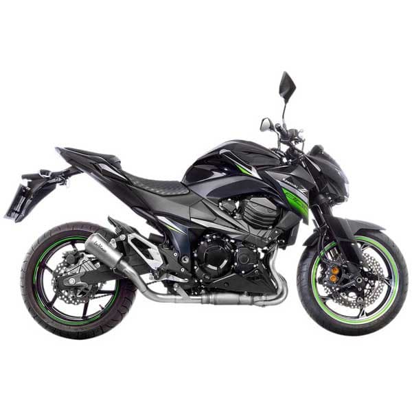 Leovince Lv-10 Kawasaki 15214 Ei-homologoitu Slip-on äänenvaimennin Hopeinen Not Homologated