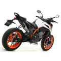 Pikkukuva 3 / 3: Arrow Pro-race Nichrom Ktm 790 Duke ´18-20 Ei-hyväksytty äänenvaimennin Hopeinen Not Homologated