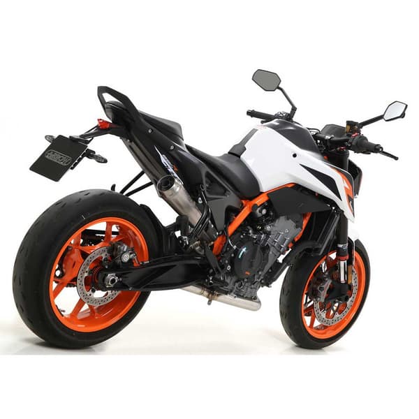 Arrow Pro-race Nichrom Ktm 790 Duke ´18-20 Ei-hyväksytty äänenvaimennin Hopeinen Not Homologated