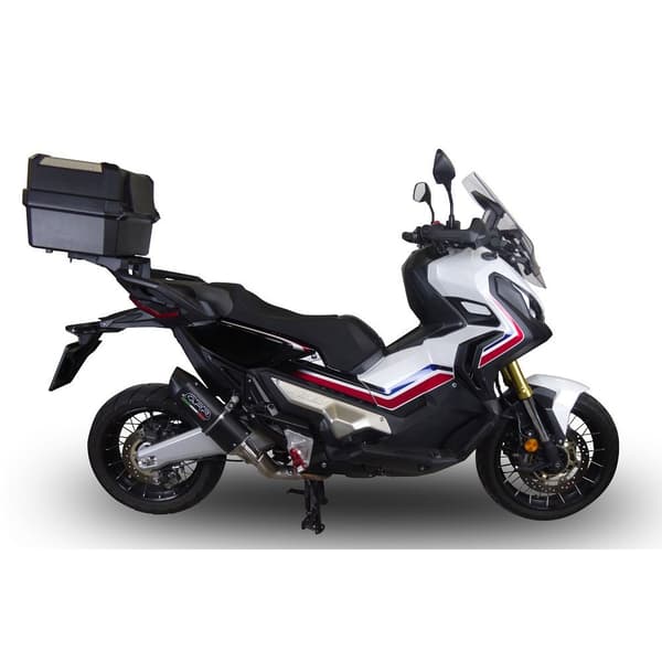 Gpr Exhaust Systems Furore Evo4 Nero Honda X-adv 750 21-22 Ref:e5.h.262.fne5 Homologoitu Ovaalinmuotoinen äänenvaimennin Musta Homologated