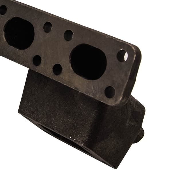 Turboudstødningsmanifold, T3-flange, støbejernskonstruktion, passer til BMW M50/M52 motorer.