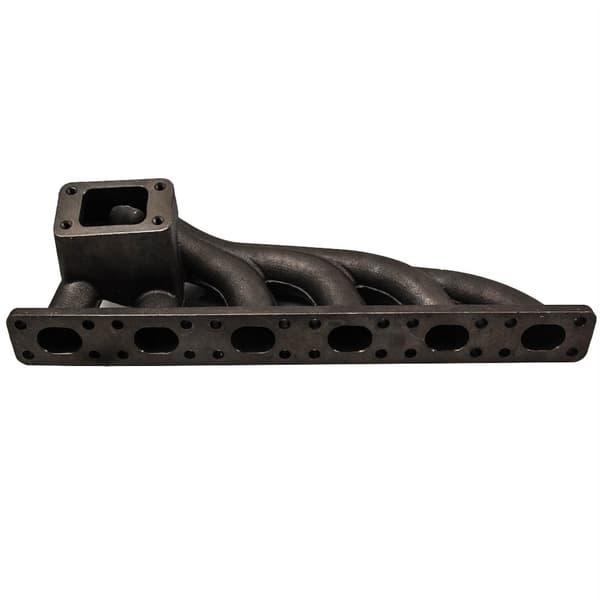 Turboudstødningsmanifold, T3-flange, støbejernskonstruktion, passer til BMW M50/M52 motorer.