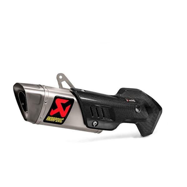 Akrapovic Line Titanium Multistrada 1200/1260-s Ref:s-d12so9-hapt Ikke-homologeret Slip-on Lyddæmper Sort,Søvfarvet Not Homologated