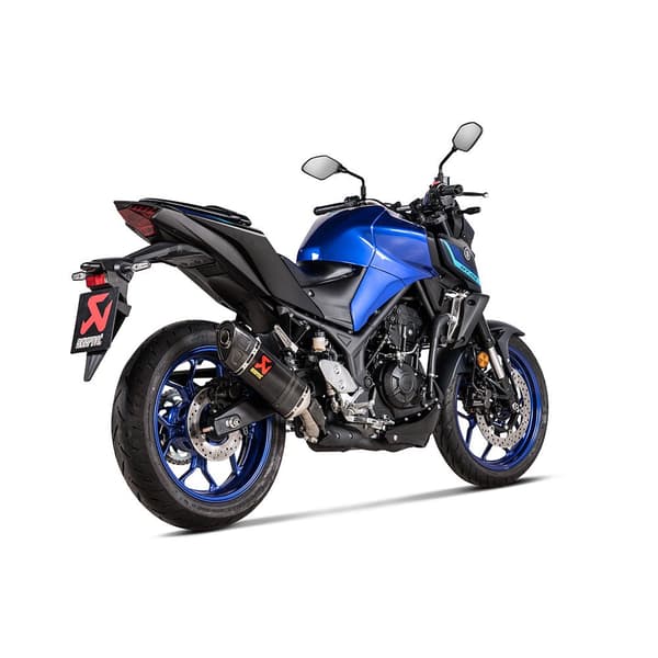 Akrapovic Yamaha Ref:s-y3so5-hapc Tuv Euro 5 Carbon Slip On Hyväksytty äänenvaimennin Hopeinen Homologated