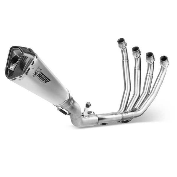 Mivv Delta Race Honda Cb 650 R/cbr 650 R 2019-23 H.072.ldrx Homologeret Fuldlinjesystem Søvfarvet Homologated
