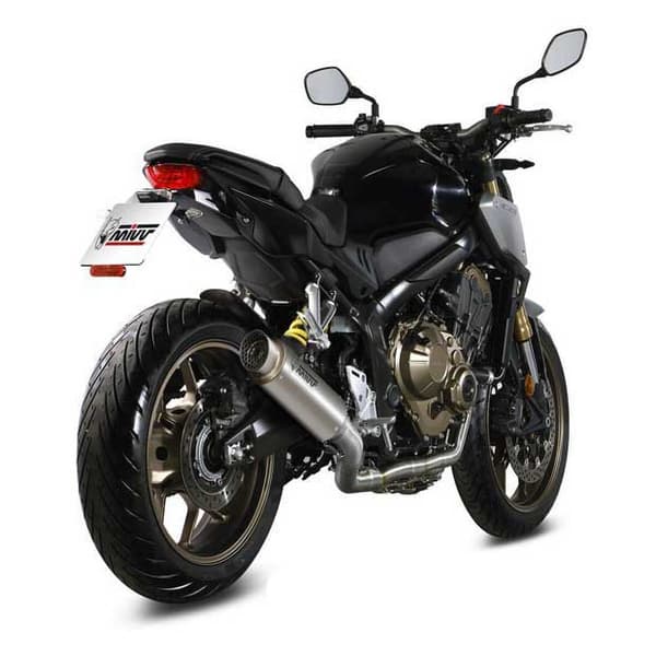 Mivv Gp Honda Cb 650 R/cbr 650 R 2019-23 H.072.l6p Homologeret Fuldlinjesystem Søvfarvet Homologated