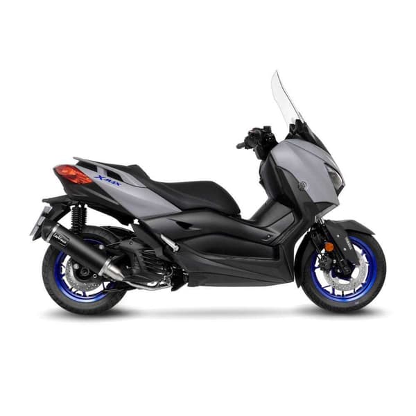Leovince Nero Yamaha X-max 125/tech Max 21-22 Ref:14078k Stainless Steel&carbon Typgodkänt Komplett Avgassystem Silver Homologated