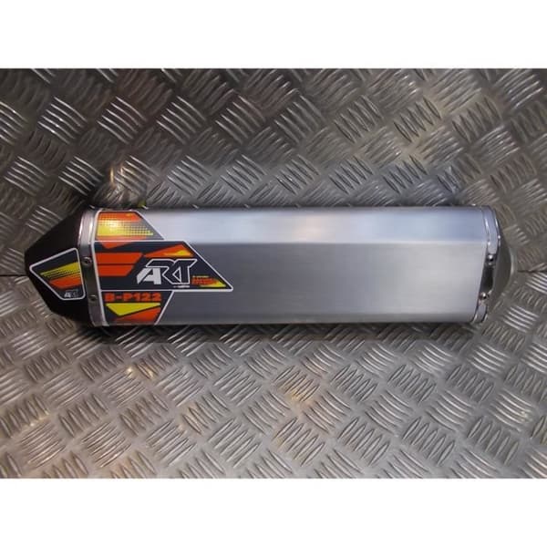 rostfritt stål avgassystem line art b-p122 aluminium ljuddämpare motorcykel husqvarna fe 501 7690640 MS15-056001