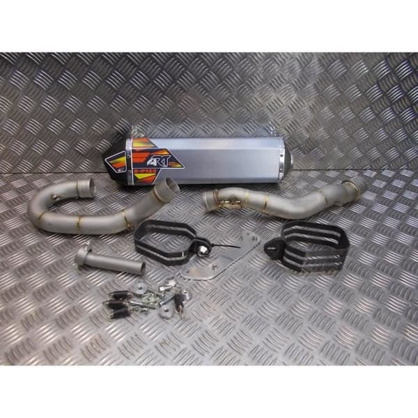 rostfritt stål avgassystem line art b-p122 aluminium ljuddämpare motorcykel husqvarna fe 501 7690640 MS15-056001