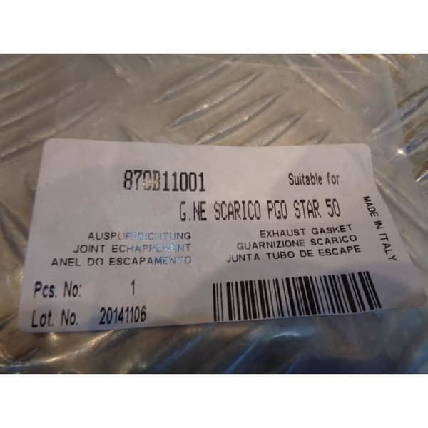 avgaspackning skoter pgo 50 comet galaxy star centauro 870B11001 bihr 656014