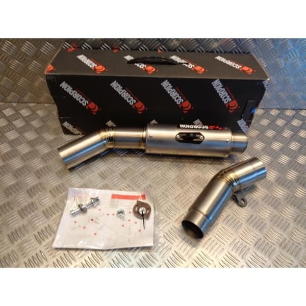avgasljuddämpare scorpion rp-1 gp titanium motorcykel kawasaki z 800 KA1004TEM bihr 76021335