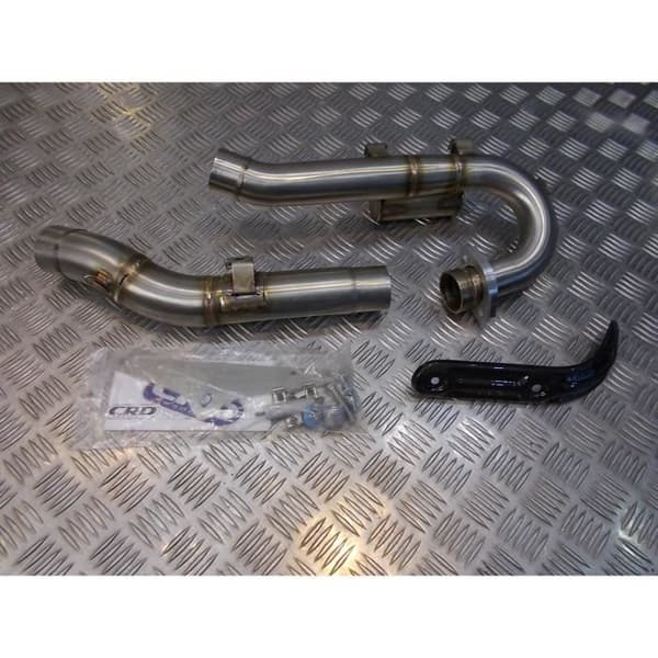 avgasgrenrör crd motorcykel i rostfritt stål suzuki rm 450 z rmz 2010 - 14 7693201 9771GPT