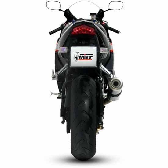 Mivv Gp Suzuki Gsx-r 600/gsx-r 750 2004-05 S.014.l2s Homologeret Bolt-on Lyddæmper Søvfarvet Homologated