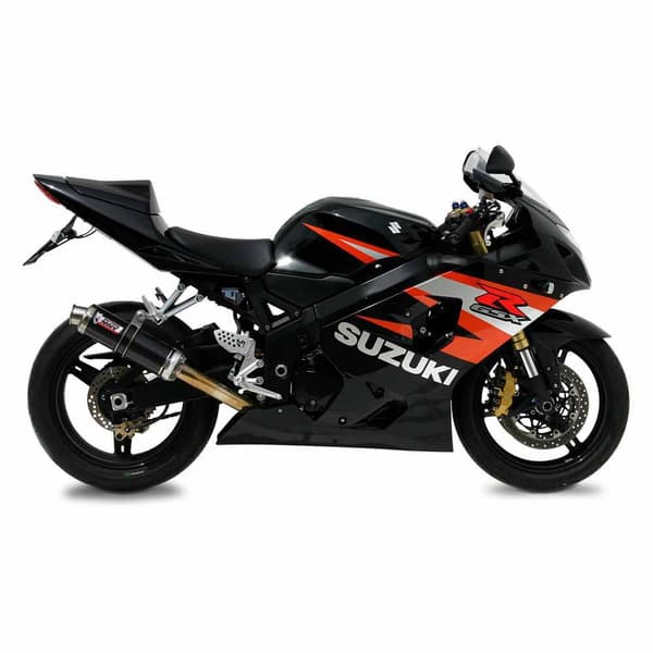 Mivv Gp Suzuki Gsx-r 600/gsx-r 750 2004-05 S.014.l2s Homologeret Bolt-on Lyddæmper Søvfarvet Homologated