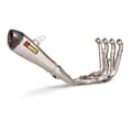 Miniatyrbillede 1 af 5: Akrapovic Racing Steel&titanium S 1000rr 15 Ref:s-b10r3-czt Ikke-homologeret Fuldt Linjesystem Søvfarvet Not Homologated