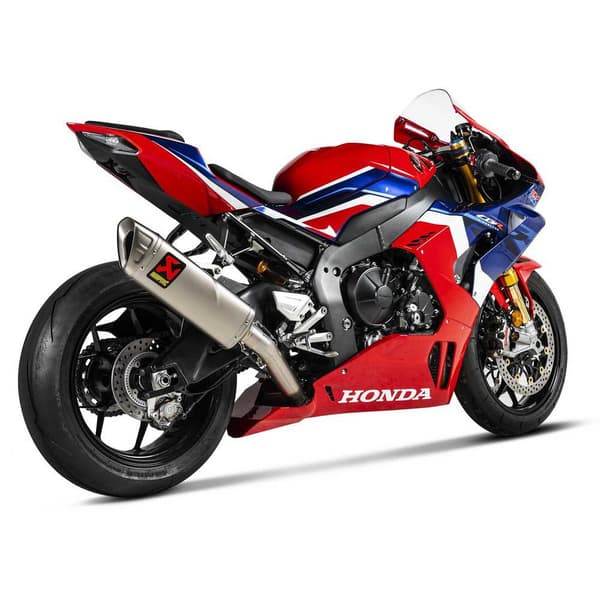 Akrapovic Evolution Line Titanium Cbr 1000rr-r Fireblade/sp 20 Ref:s-h10e3-aplt Icke-homologiserat Komplett Avgassystem Svart,Silver Not Homologated