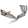 Miniatyrbild 1 av 6: Akrapovic Evolution Line Titanium Cbr 1000rr-r Fireblade/sp 20 Ref:s-h10e3-aplt Icke-homologiserat Komplett Avgassystem Svart,Silver Not Homologated