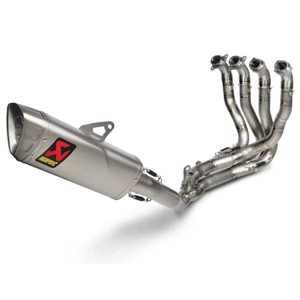 Akrapovic Evolution Line Titanium Cbr 1000rr-r Fireblade/sp 20 Ref:s-h10e3-aplt Icke-homologiserat Komplett Avgassystem Svart,Silver Not Homologated