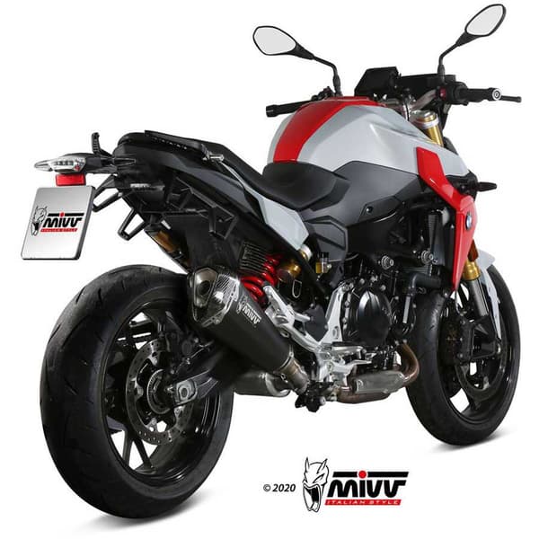 Mivv Delta Race Bmw F 900 R 2020-23 B.038.ldrb Homologeret Slip On Lyddæmper Søvfarvet Homologated