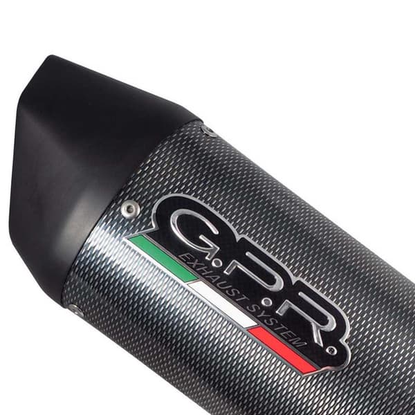 Gpr Exhaust Systems Furore Poppy Husqvarna Sm/te 510 07-09 Ref:hu.18.fupo Homologoitu Ovaalinmuotoinen äänenvaimennin Musta Homologated