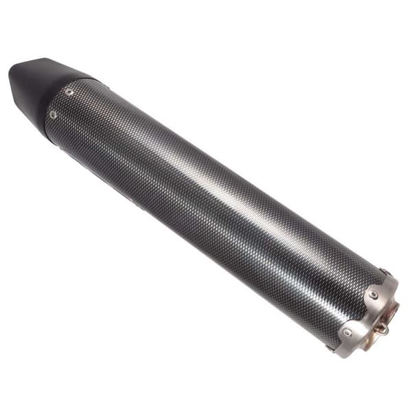 Gpr Exhaust Systems Furore Poppy Husqvarna Sm/te 510 07-09 Ref:hu.18.fupo Homologoitu Ovaalinmuotoinen äänenvaimennin Musta Homologated