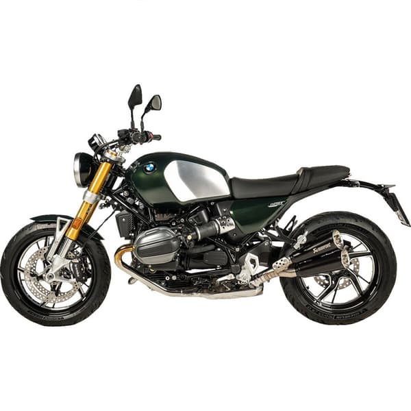 Akrapovic Bmw R 1200 Nine T 1200 2024-2024 Homologoitu Slip On äänenvaimennin Hopeinen Homologated