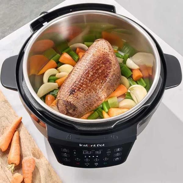 Multicuiseur Instant Pot 7.1L - INSTANT - Autocuiseur 7-i-1 - Rostfritt Stål - Svart - 1200W
