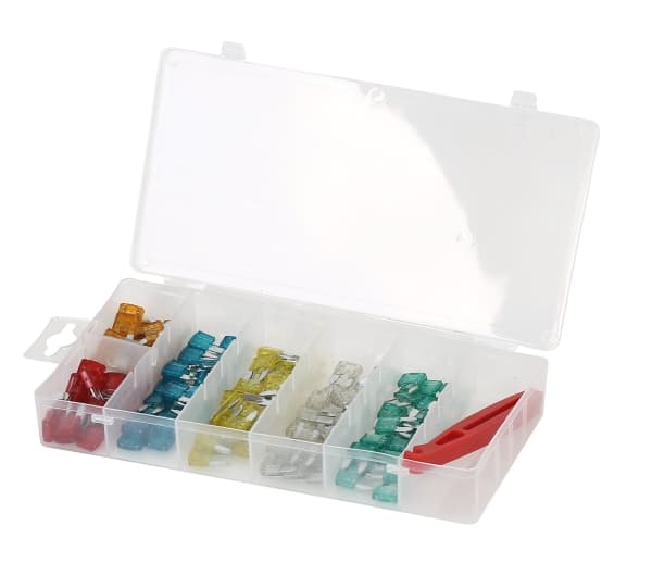 ROOKS MINI SIKRINGSSÆT, 121 DELE: 5A, 10A, 15A, 20A, 25A, 30A