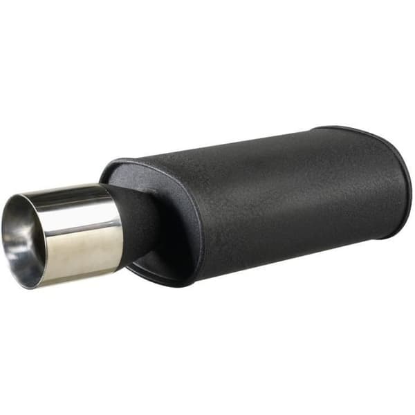 Derale universal sportavgas 63,5 mm svart