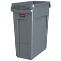 Miniatyrbild 1 av 3: Rubbermaid Commercial Products 1971258 Avfallssamlare 60 l Grå