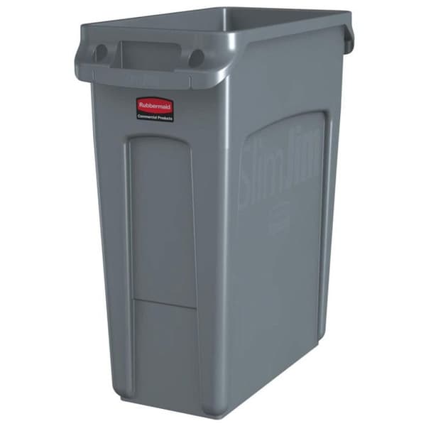Rubbermaid Commercial Products 1971258 Avfallssamlare 60 l Grå