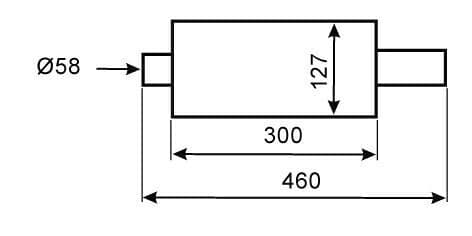 Äänenvaimennin Sports Bass Universal WM Sport 93837 Mugen input 58