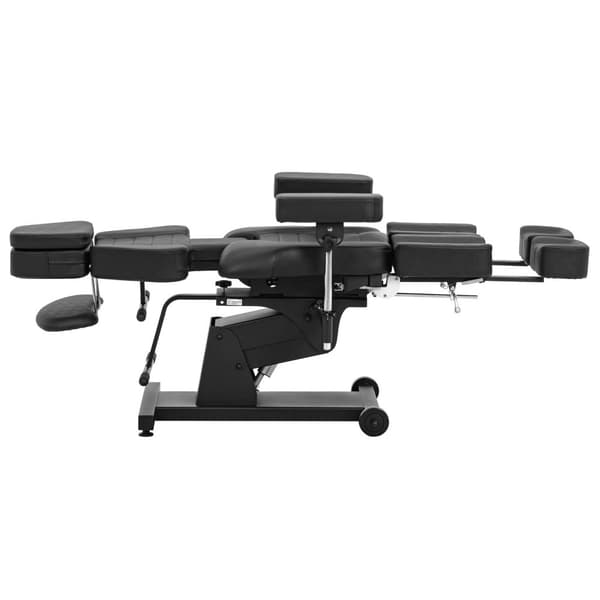 physa - Tatueringsstol - Höj- och sänkbar - 300 kg - Fotpedal - Svart