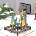Miniatyrbild 2 av 6: 3D Pop-up sporthälsningskort - Basketboll