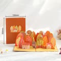 Miniatyrbild 2 av 8: 3D Pop-up-hälsningskort Årstider - Höst