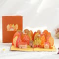 Miniatyrbild 1 av 8: 3D Pop-up-hälsningskort Årstider - Höst