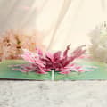 Miniatyrbild 4 av 8: 3D Pop-up Blommor Gratulationskort - Vackra Orkidéer