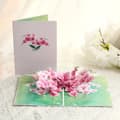Miniatyrbild 1 av 8: 3D Pop-up Blommor Gratulationskort - Vackra Orkidéer