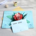 Miniatyrbild 3 av 7: Hälsningskort 3D Pop-up-blommor Vacker blomma