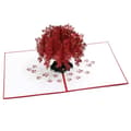 Miniatyrbillede 2 af 8: 3D Pop-up Valentinsdag Lykønskningskort Romantisk Ahorn