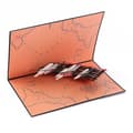 Miniatyrbillede 4 af 8: 3D Pop-up piratskib lykønskningskort