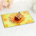 Miniatyrbild 3 av 6: 3D Pop-up Blommor Hälsningskort - Solros Wishes