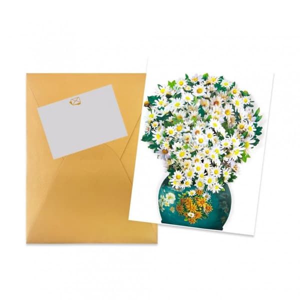 3D Pop-up Blommor Gratulationskort - Naturens Delikatess